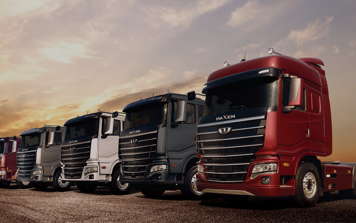 타타대우상용차(주) 웹사이트 화면