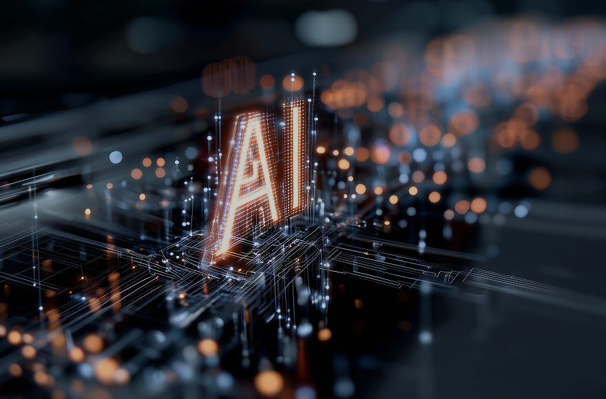 Digital City Background